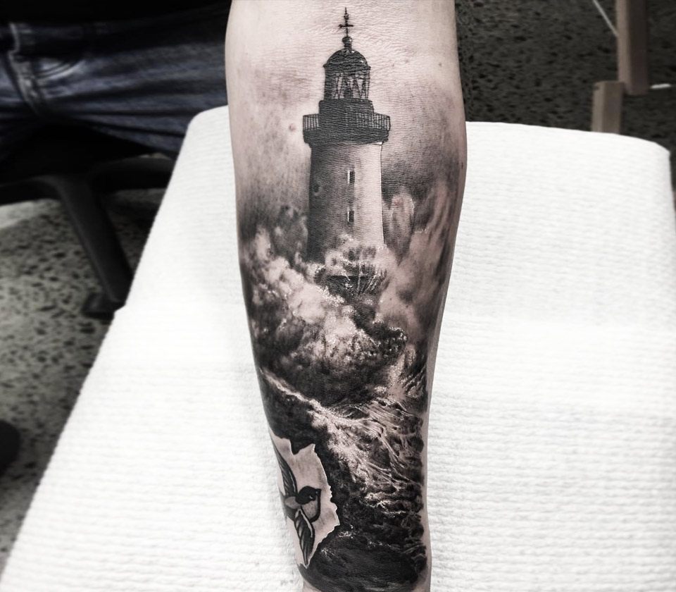 Explore the 7 Best Lighthouse Tattoo Ideas June 2019  Tattoodo