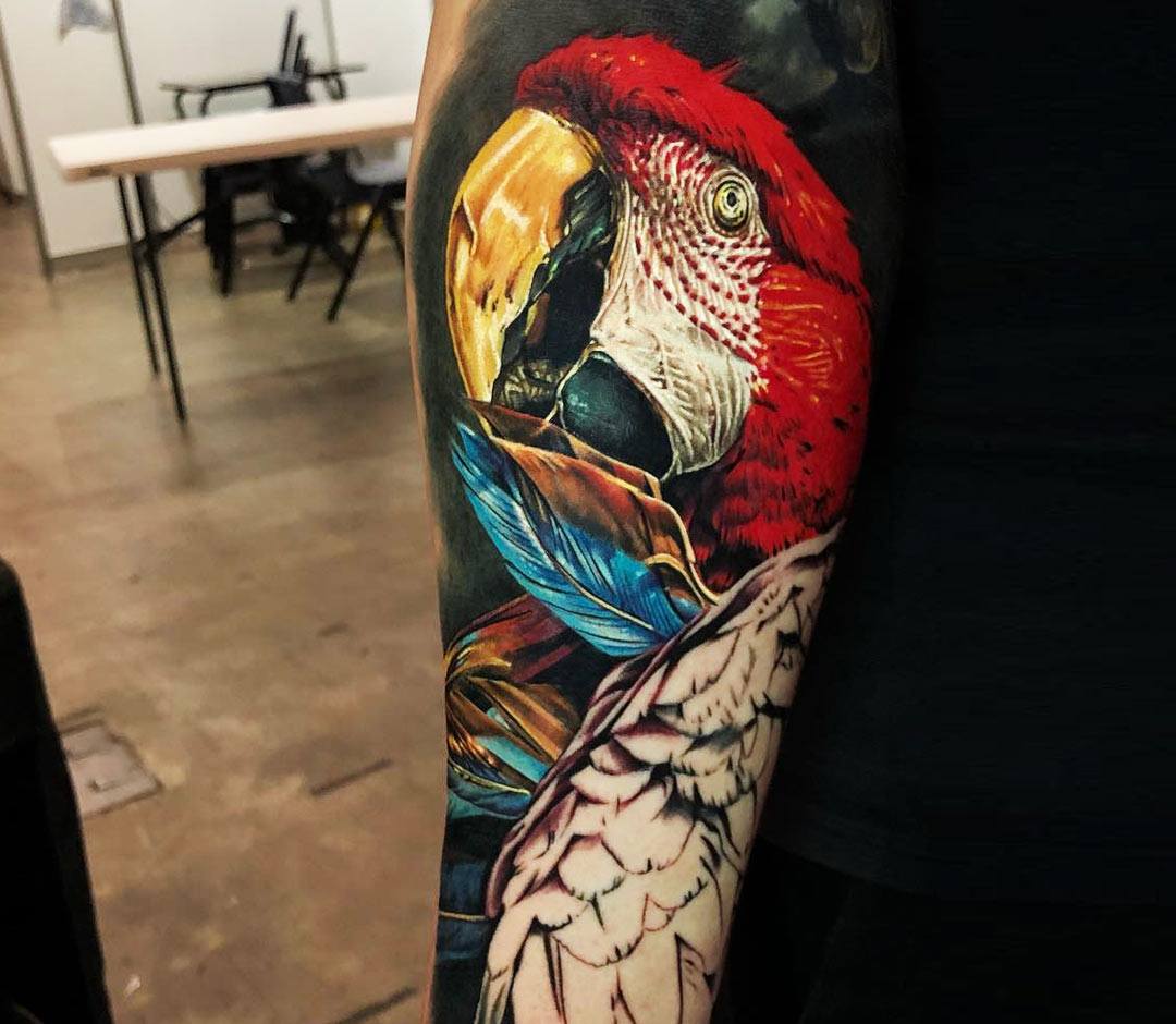 Bird Sleeve Tattoo  Terry Ribera