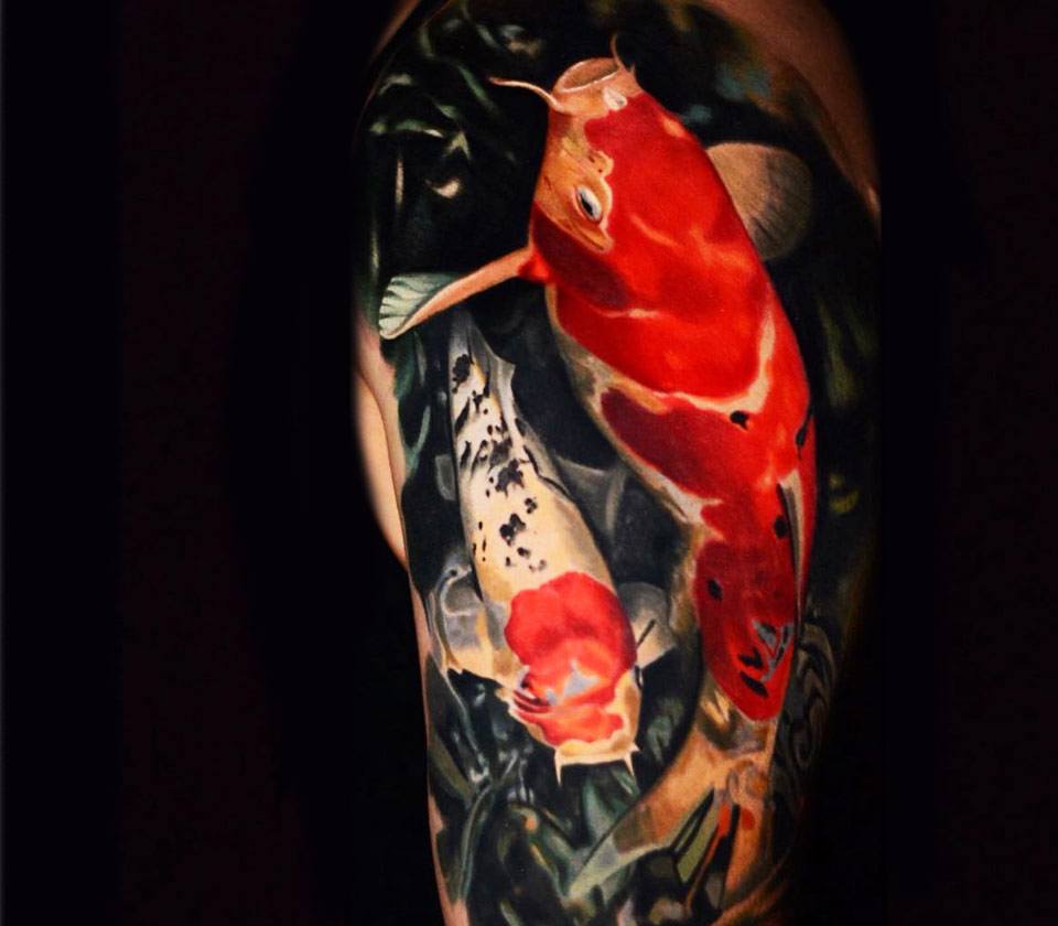  Koi  Fish  tattoo  by Ben Ochoa Photo 20211