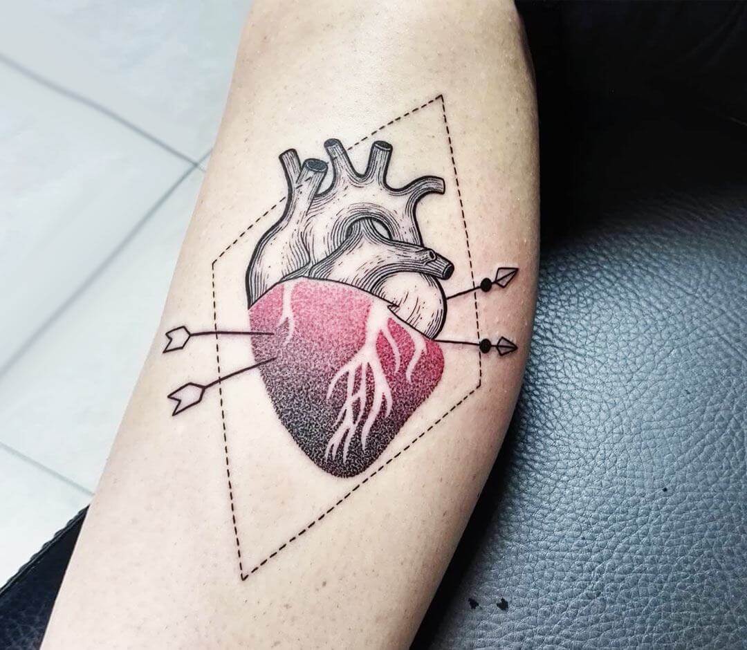 Heart tattoo by Bianka Tattoo | Photo 25603