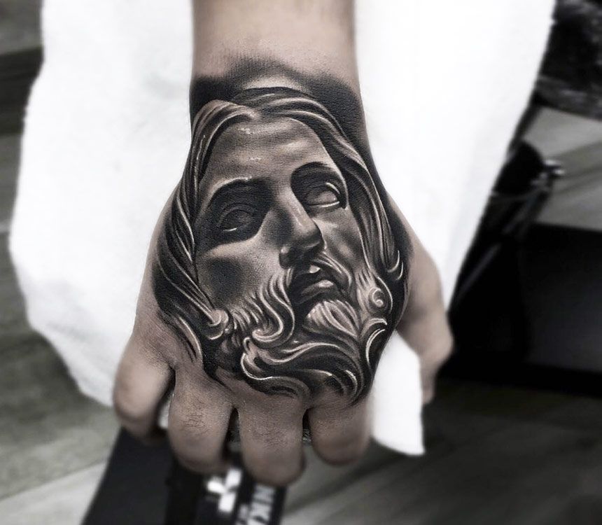 Jesus Tattoo by ojinerd on DeviantArt