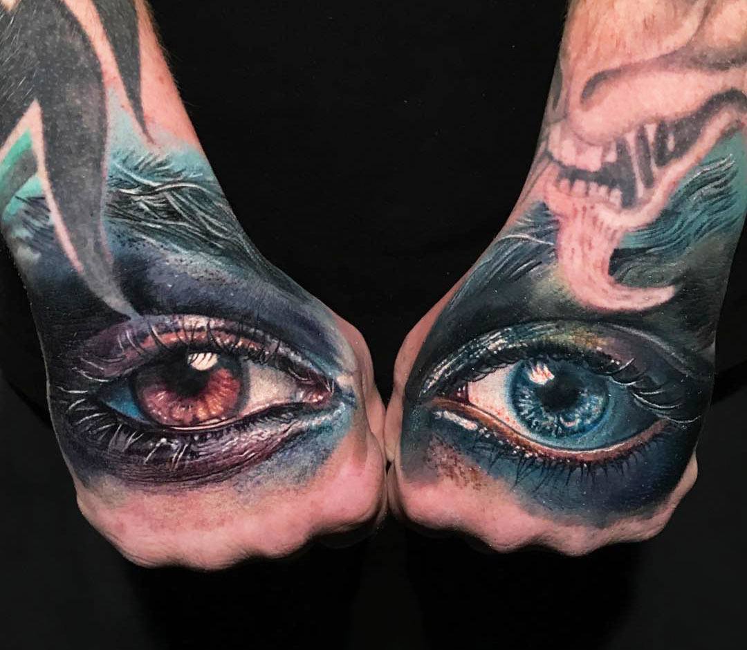 Blue Eyes Tattoo - Tattoos Designs