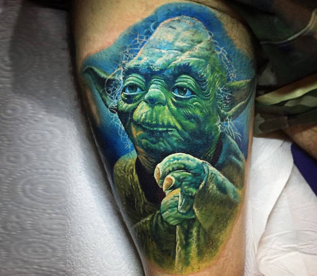 Tattoo - Star Wars - Grogu by KyleBl4ck666 on DeviantArt