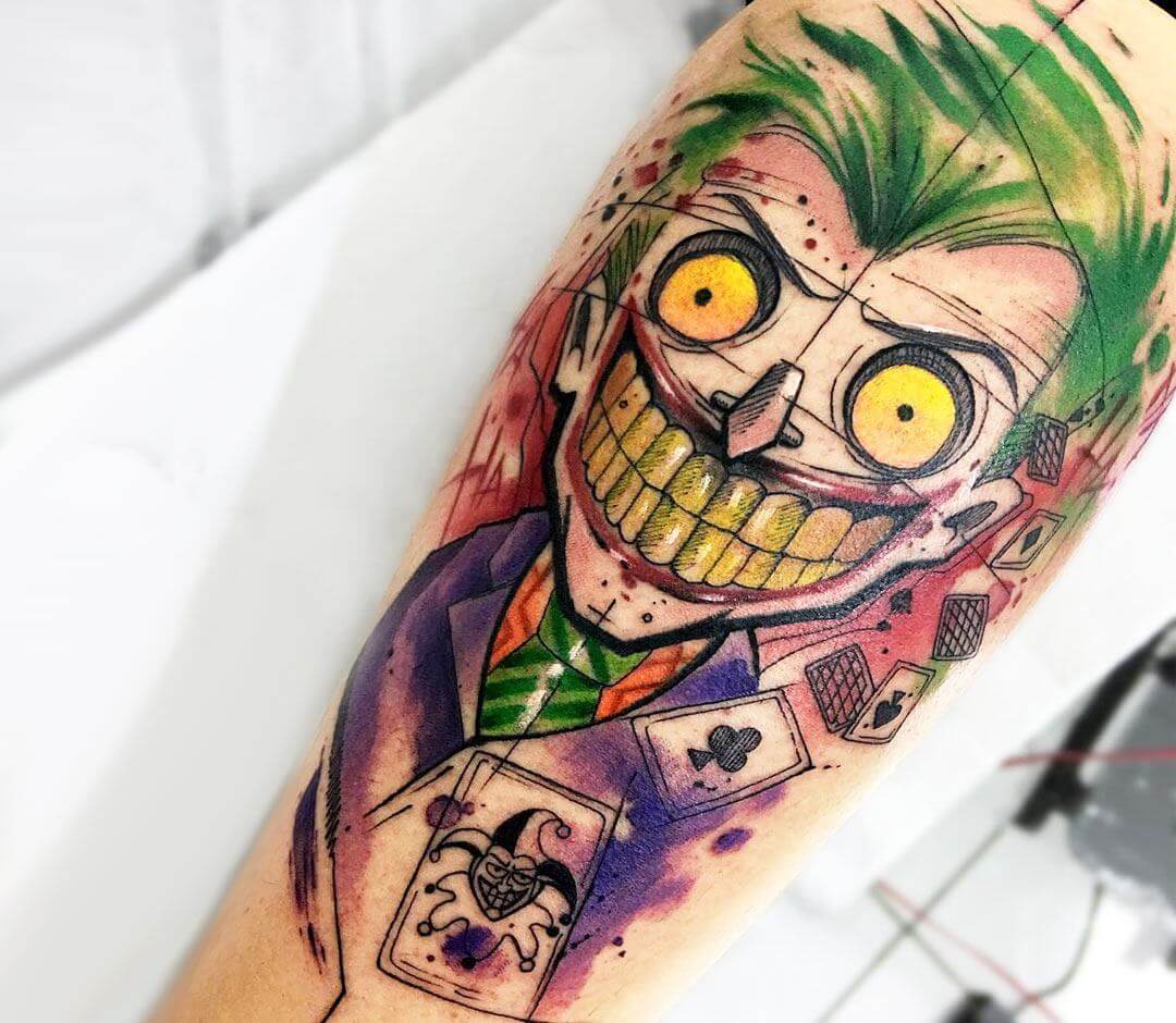 37+ Joker Tattoo Ideas That Make You Smile | Tattoozz