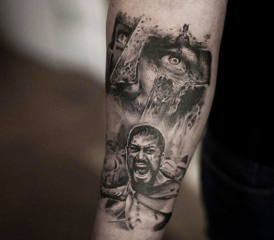 Tattoo uploaded by Ronny Dark • #spartan #greek #leonidas #300 • Tattoodo
