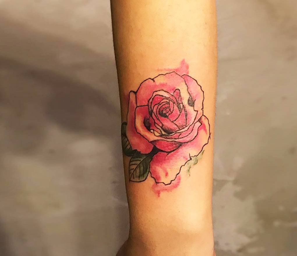 Rose tattoo by Cana Arik Tattoos | Photo 22945