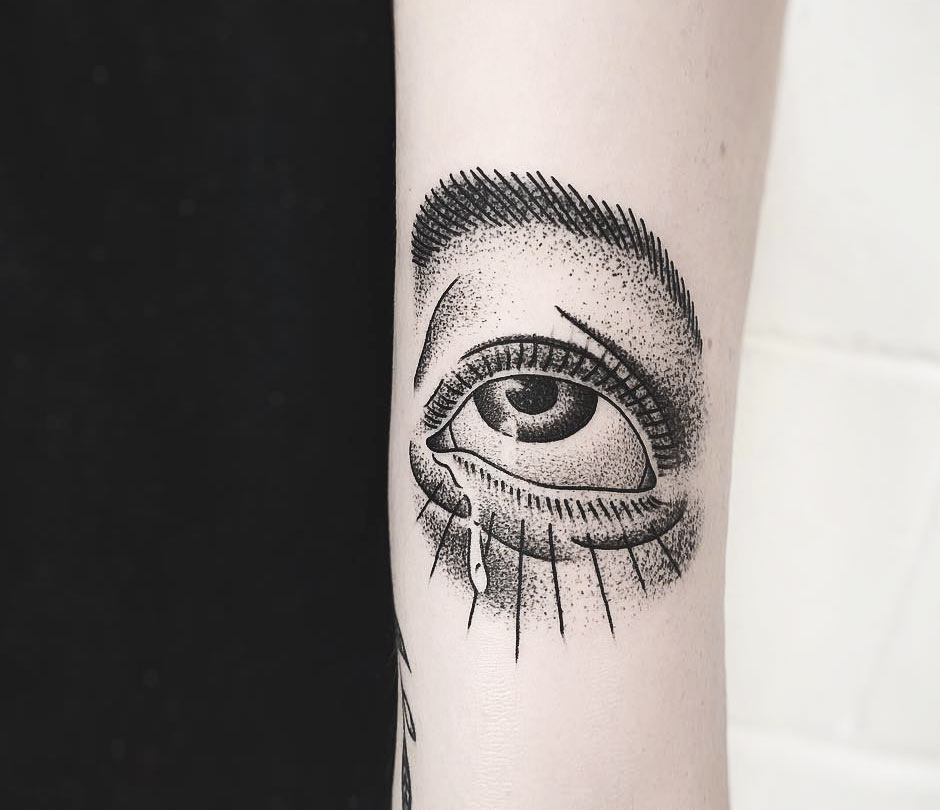 Eye tattoo by Charley Gerardin | Photo 24820