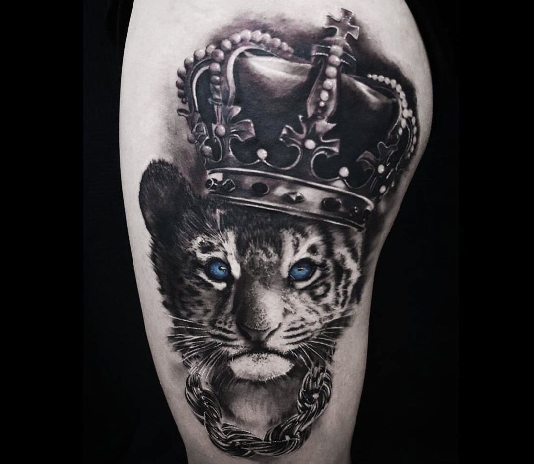 Set of 10 Crowns Temporary Tattoo Waterproof Golden Royal princess pri –  Inking House