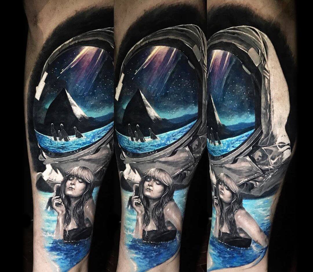 Scifi tattoo by Chris Showstoppr Photo 22721