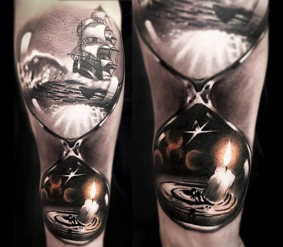 The Meaning Behind Broken Hourglass Tattoos Capturing the Essence of  Transience  Impeccable Nest