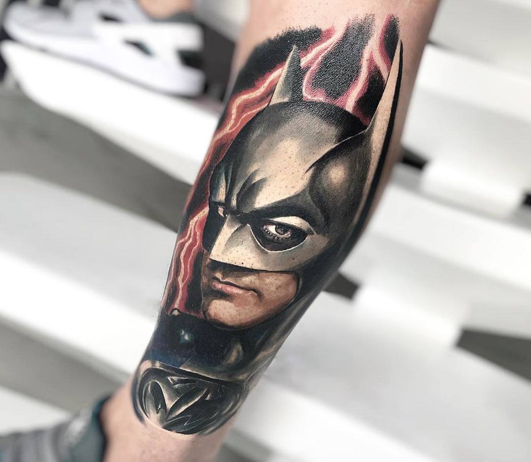 Batman (cover​ up) #batman #coveruptattoo​ #dccomic #tattoo  #chiangmai​#thailand​ | Instagram