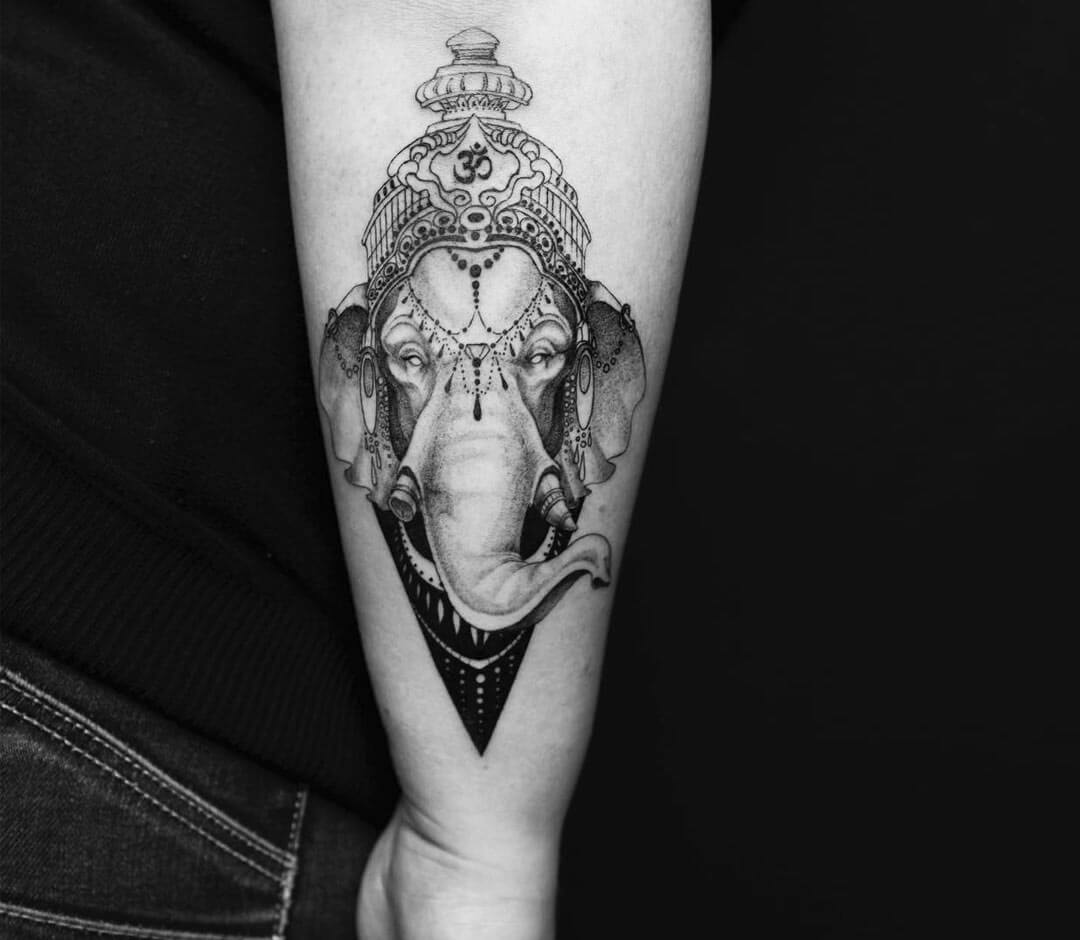 Spiritually Infused Lord Ganesha Tattoo | Tattoo Ink Master
