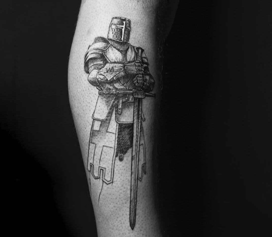 Tattoo uploaded by Eddie Gonzalez • Christian Knights Templar • Tattoodo