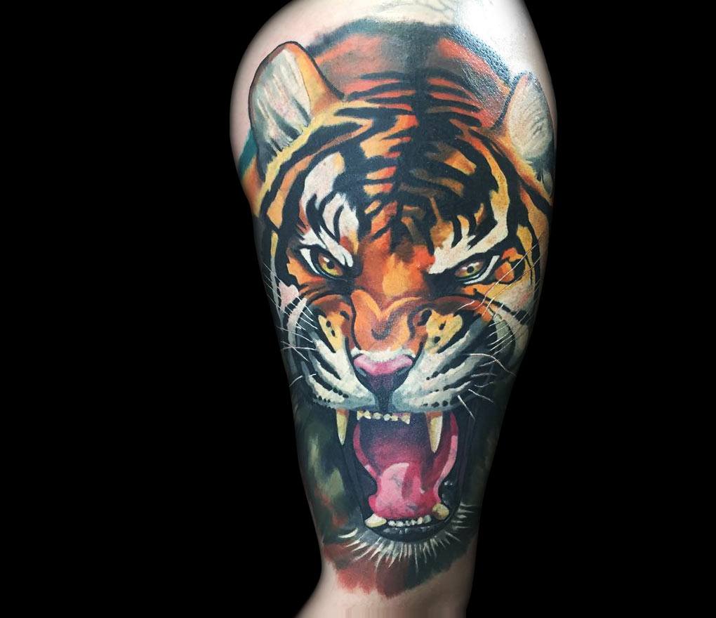 Tiger Temporary Tattoo | Gumball.com