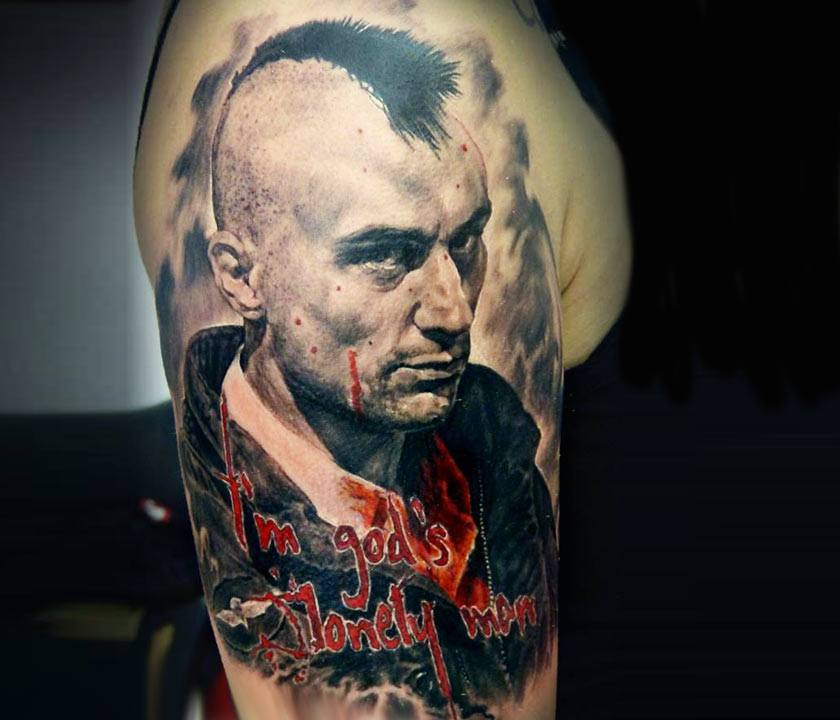 Taxi Driver tattoo by El Mago Tattoo Photo 23825