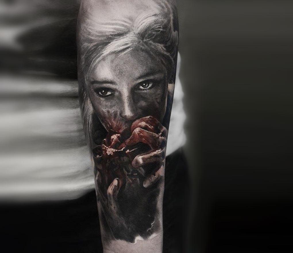 Daenerys Targaryen Tattoo By Eliot Kohek Photo