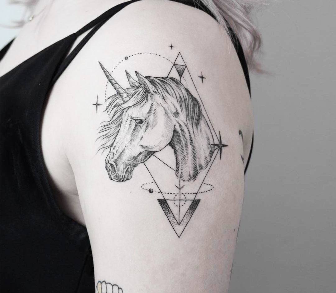 11 Unicorn Tattoos For Those Who Just Cant Get Enough Of These Magical  Horses  PHOTOS
