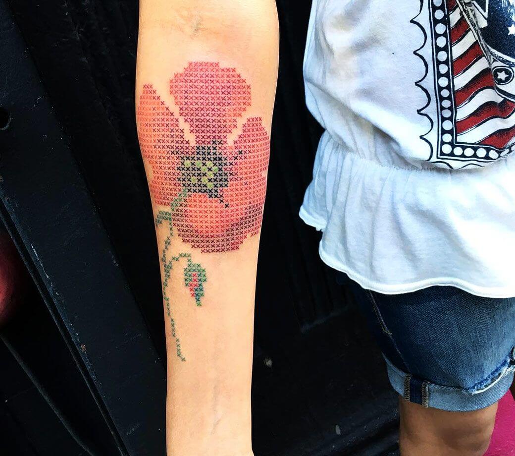 California Poppy: Two Temporary Tattoos – Coyote Brush Studios