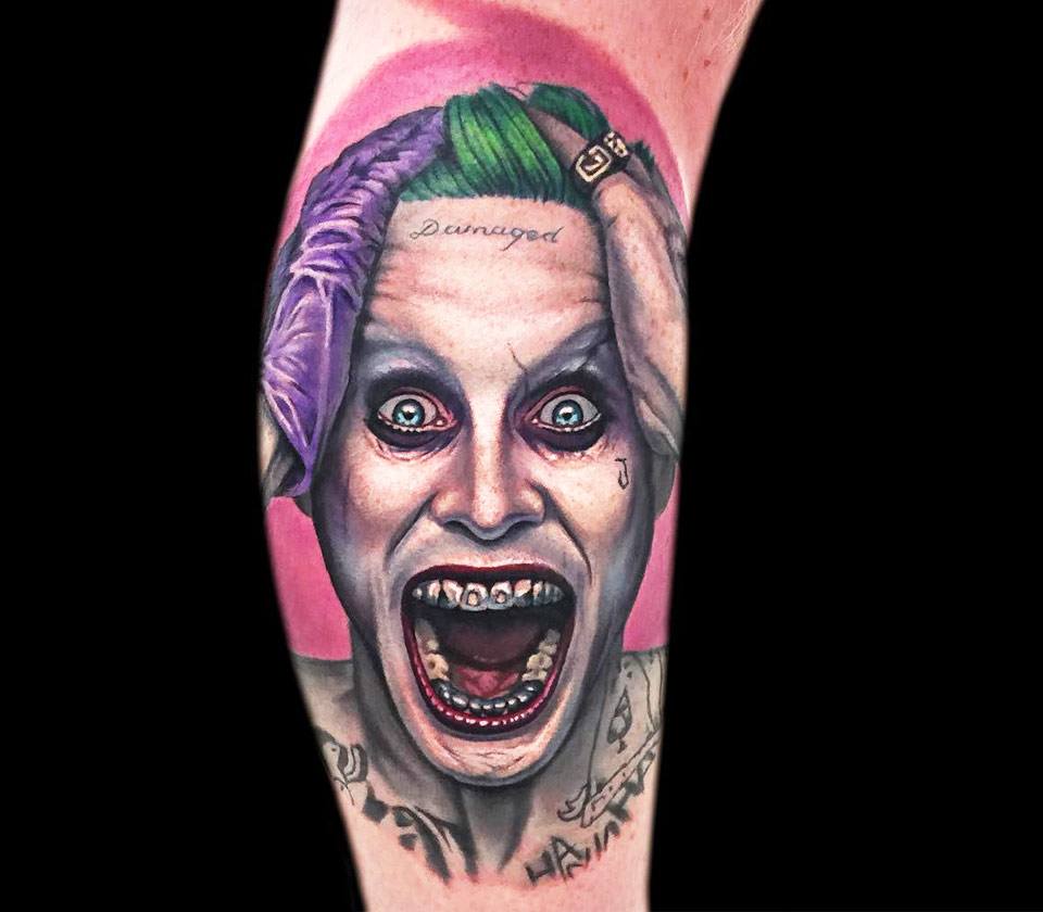 To make a Joker tattoo : r/therewasanattempt