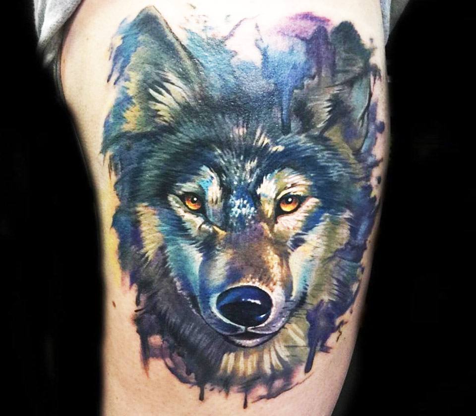 Wolf Girl Temporary Tattoo Waterproof Wolf Tattoo for Women Wolf Animal  Tattoo Vintage Lobo Semi-permanent Tattoo Tattoo Lover Gift - Etsy