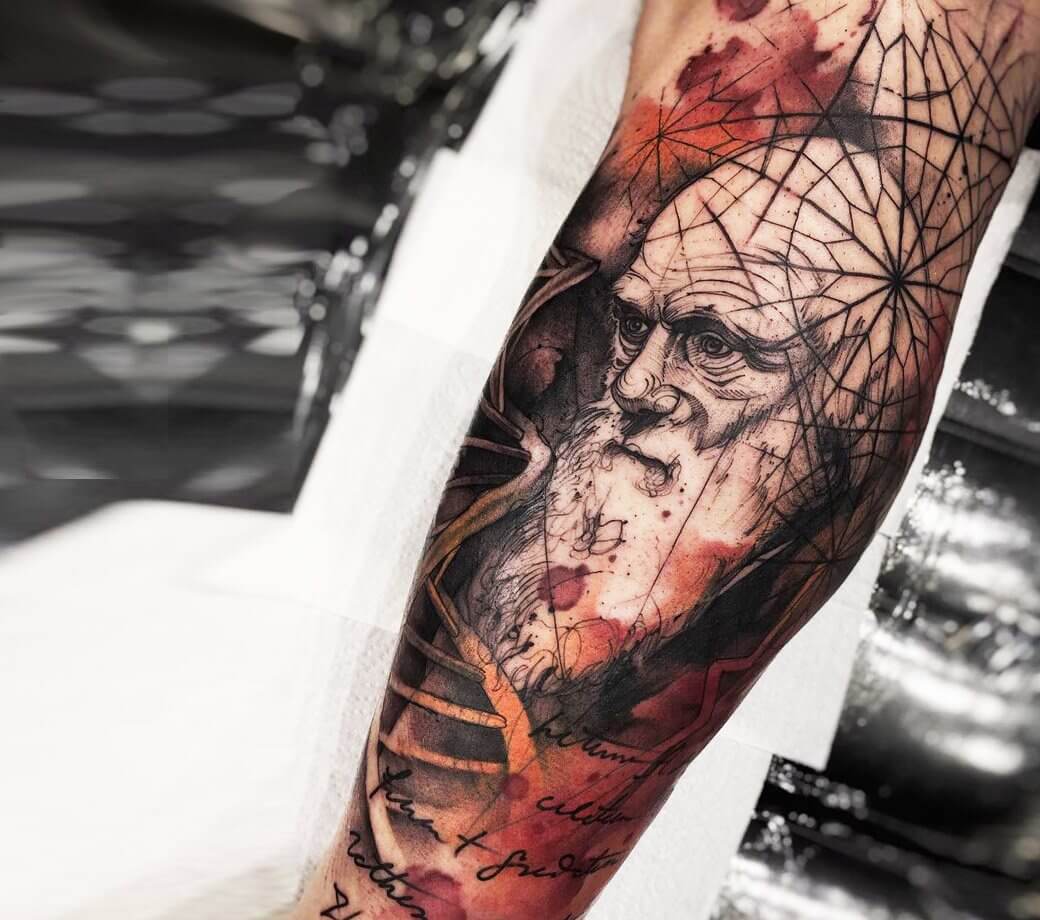 You Got Some Darwin on Your Armwin There – Geeky Tattoos