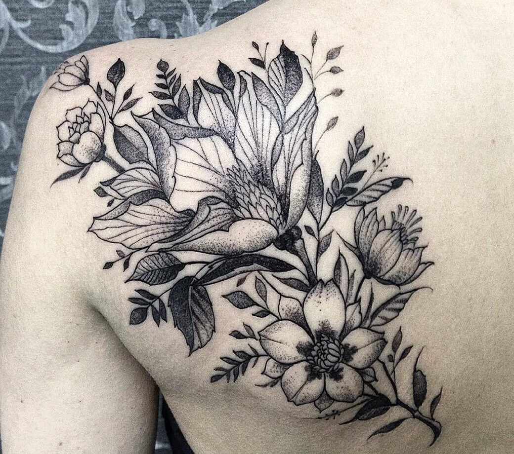 Tattoo photos Gallery. tattrx flowers tattrx tattoo art Fredao Oliveira. 