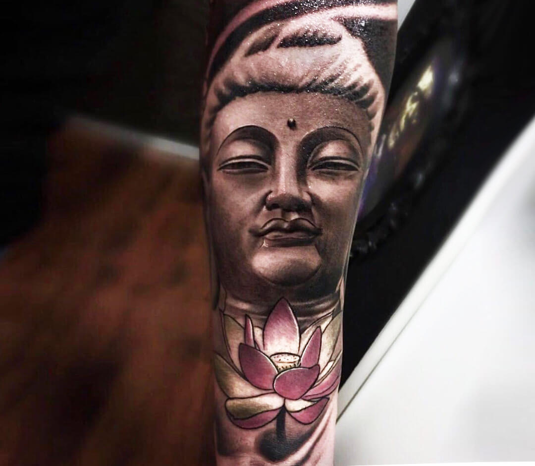 Buddha tattoo by Honart | Photo 27574