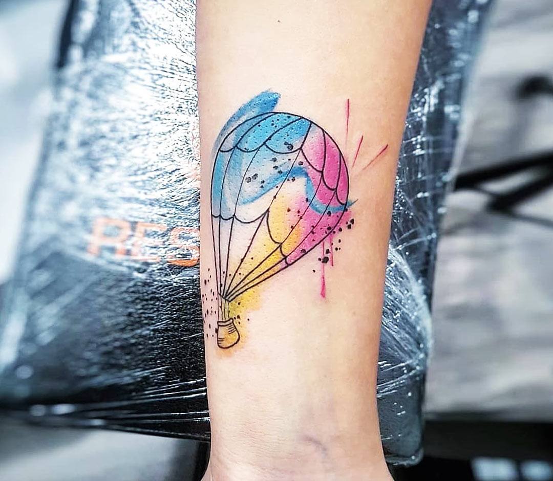 banksy's balloon girl tattoo by thirteen7s on DeviantArt