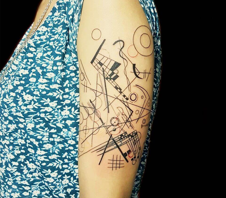 Kandinsky Tattoo By Ilaria Tattoo Art Photo 20673 0723