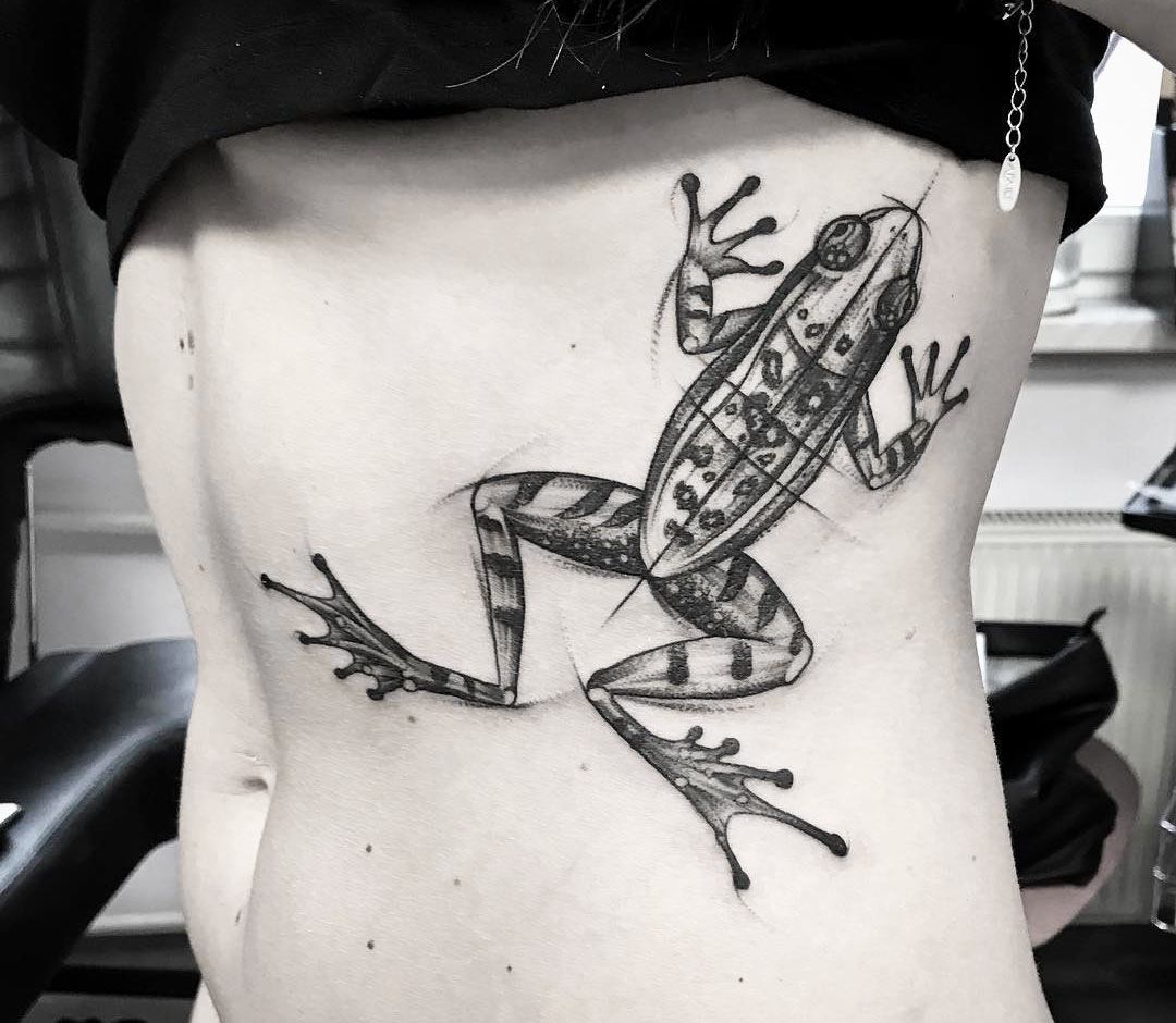 Frog Tattoo by WitchsCove on DeviantArt