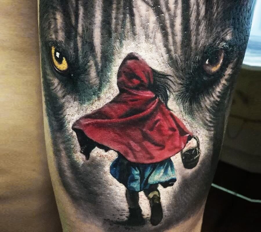 Red riding hood tattoo by Ata Ink  Post 27431