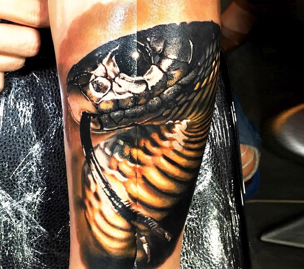 Snake tattoo by Jackson Tattoo | Photo 17191