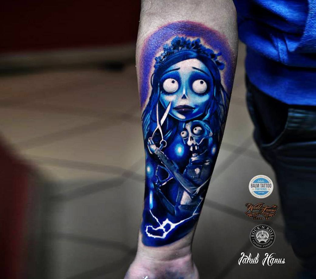 Corpse Bride Tattoo By Jakub Hanus Photo 16764 