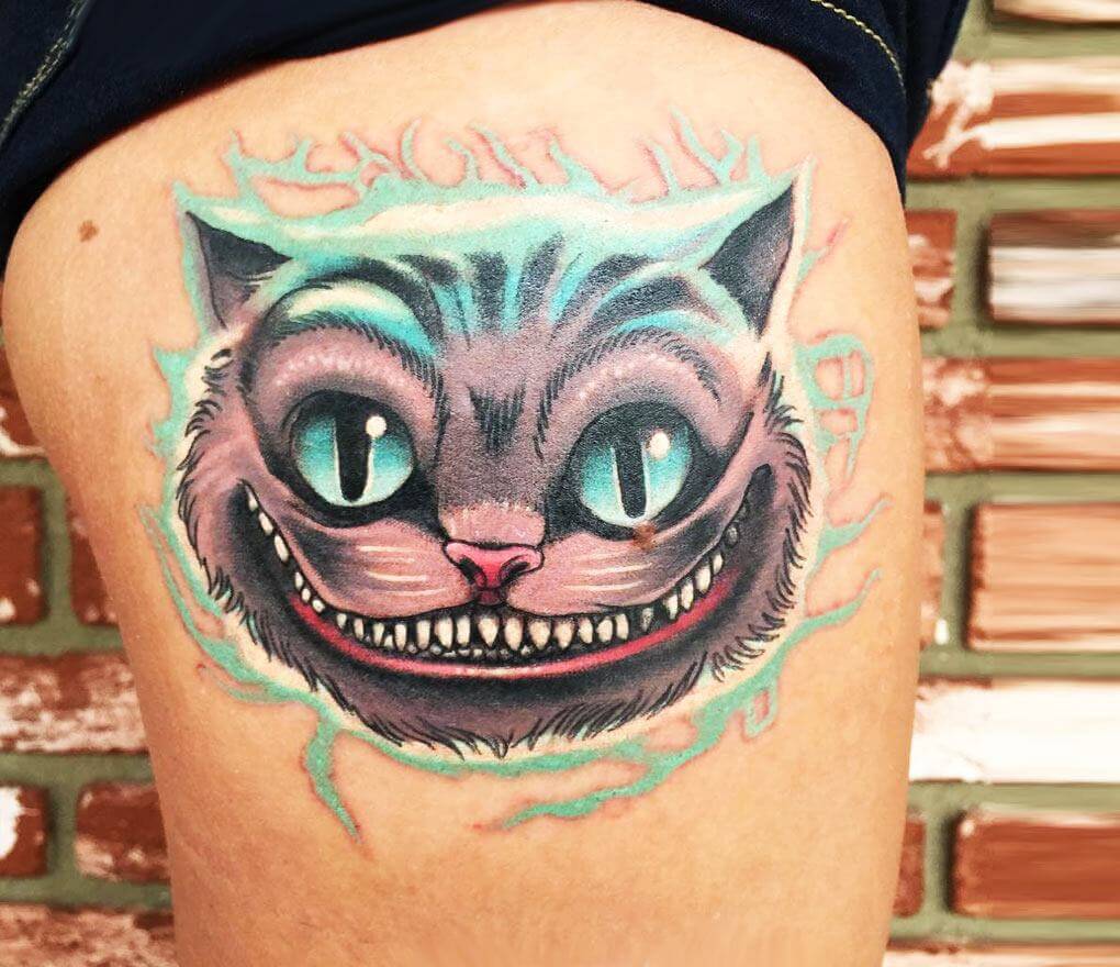 50 Cheshire cat tattoo Ideas Best Designs  Canadian Tattoos