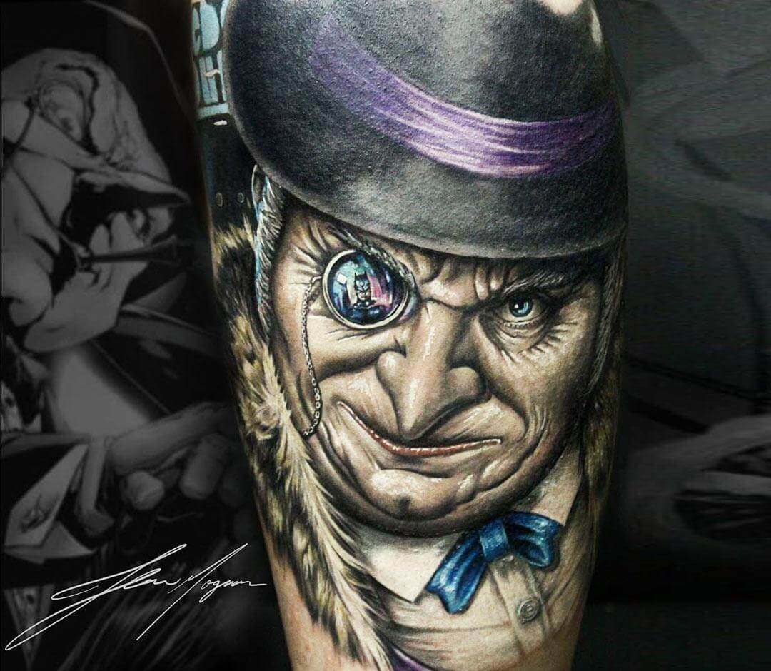 Oswald Cobblepot tattoo by Jean Mognon | Photo 25279