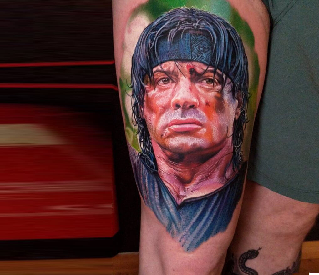 Rambo tattoo by Jurgis Mikalauskas Photo 28222