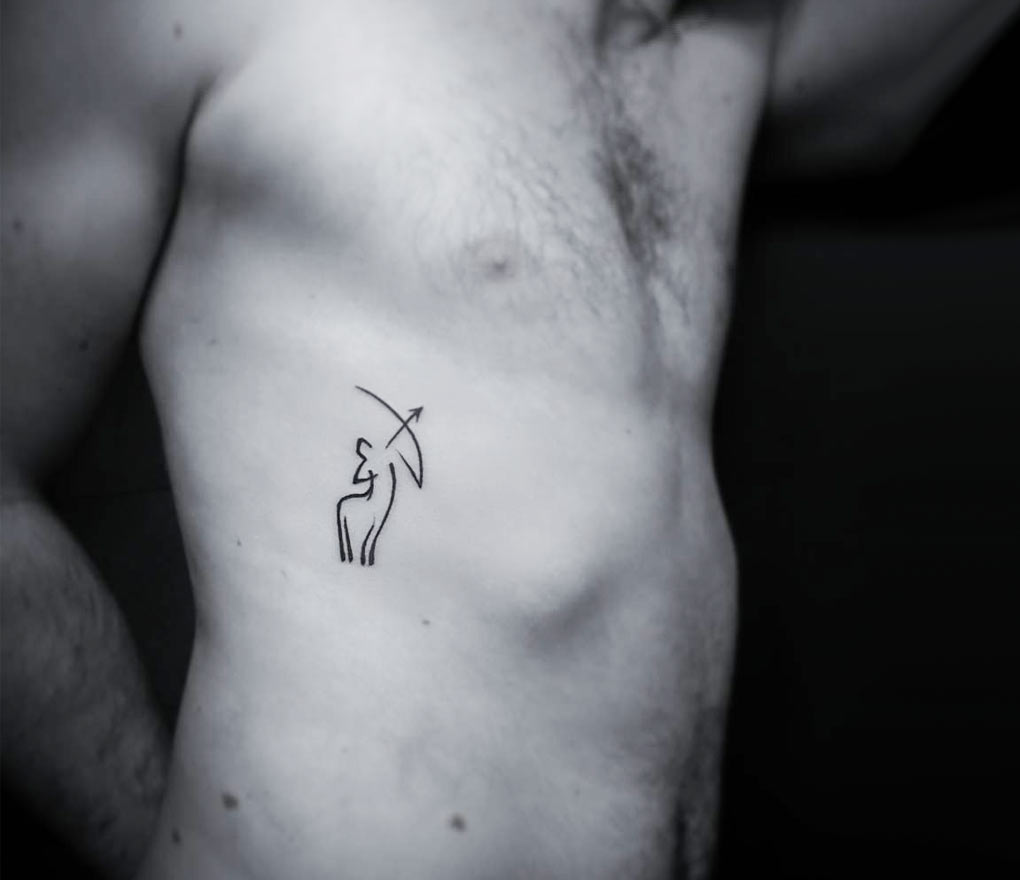 Centaur Tattoo: Punctured Nessus | Centaurica