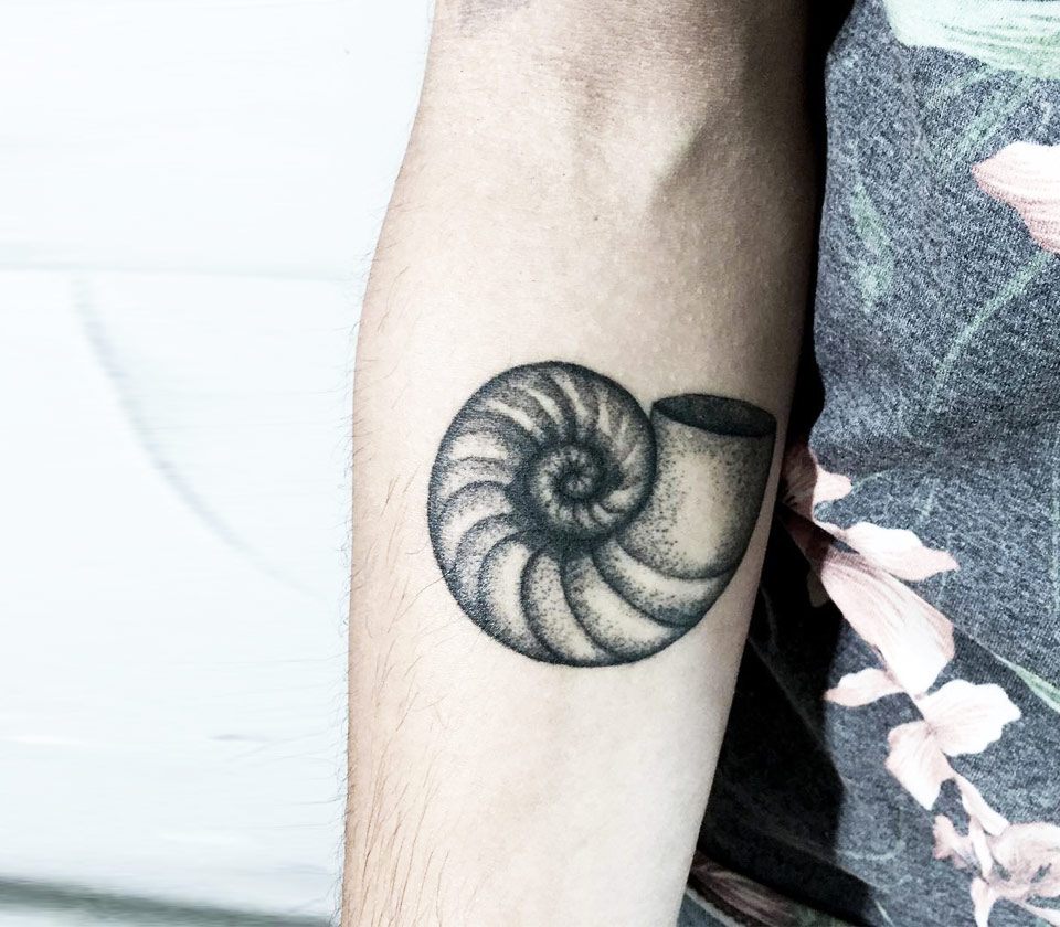 Snail  Mushroom  Tattoo Abyss Montreal
