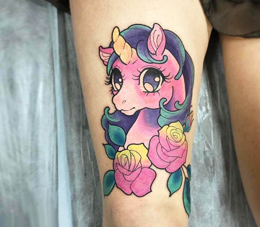 Unicorn Tattoo Design :: Behance