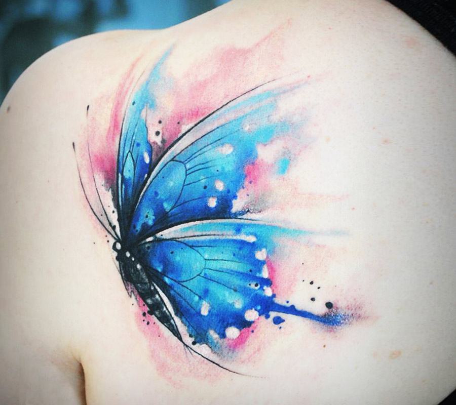 Tattoo photos Gallery. watercolor watercolor butterfly watercolor tattoo ar...
