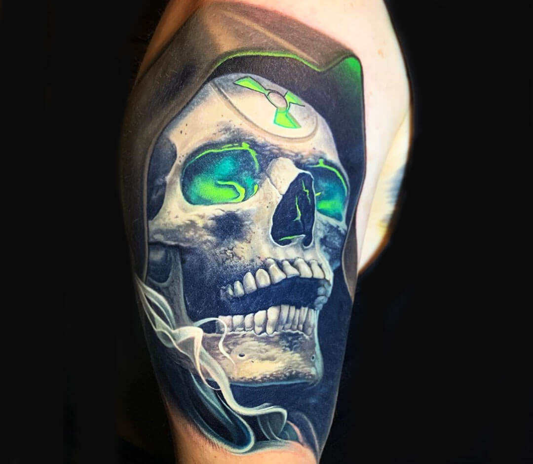 Skull Tattoo Third Eye