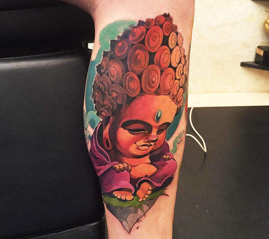 Small Buddha Tattoo - Get an InkGet an Ink