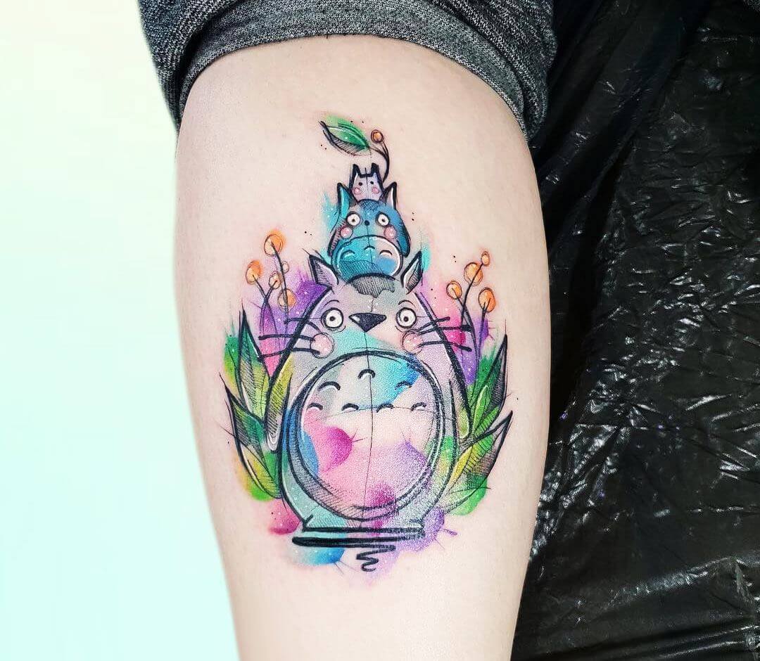 Studio Ghibli tattoo by Kerste Diston | Photo 23871