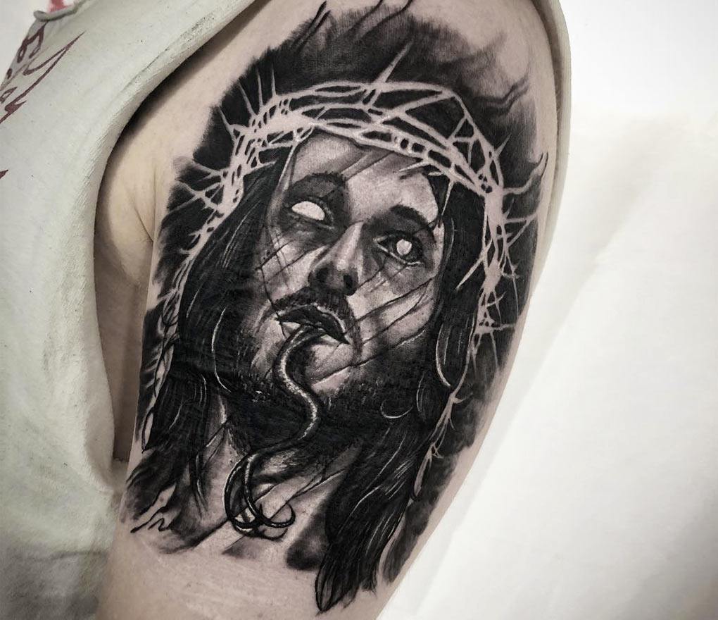 60 Holy Jesus tattoos to Express Your Faith | Art and Design