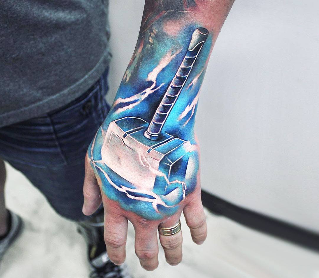 Thors Hammer | Sacred Knot Tattoo