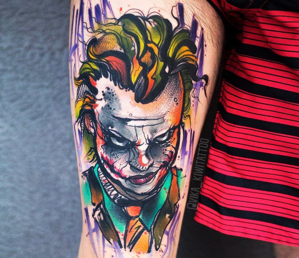 Joker tattoo by Kiwi Tattoo | Photo 25437