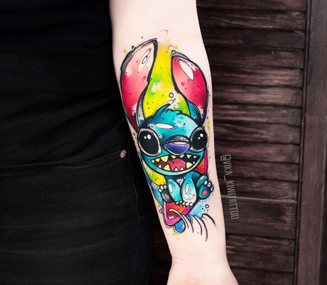 Cute Little Stitch Wrist Tattoo by jackthereaper on DeviantArt