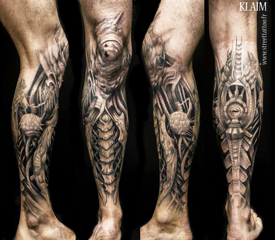Biomechanical tattoos  Inkden Tattoo Studio