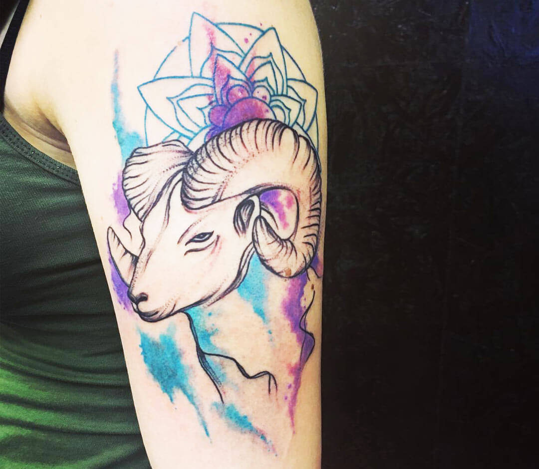 Aries tattoo by Klaras Tattoo | Photo 27184