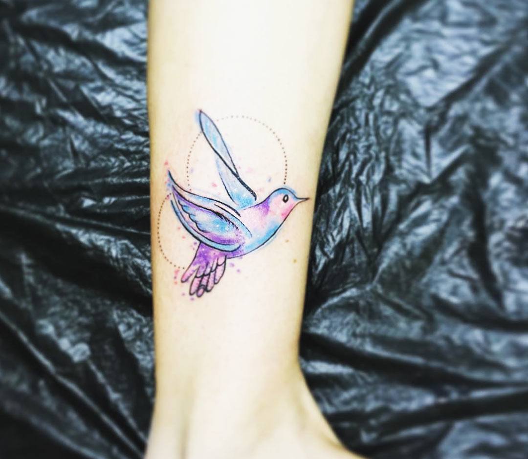 Hummingbird tattoo by Klaras Tattoo | Photo 22792